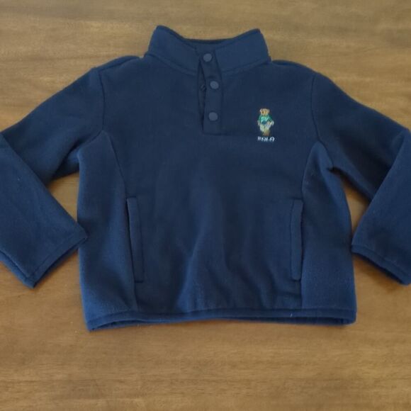 POLO RALPH LAUREN
Kids' Polo Bear Fleece Pullover In Cruise Navy Size 3T New NT - Picture 2 of 9